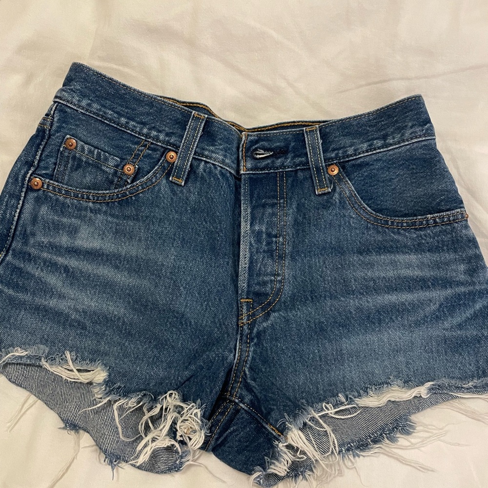 Levi 501 denim shorts